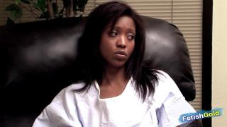 Lesbian MILF Doctor Seduces Young Ebony Babe 1