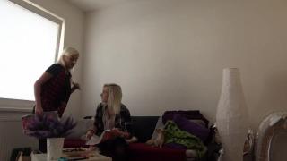 VOYEUR CAM FAIL Barely Legal Amateur Teens Seethrough Leggings Fail at Home 8