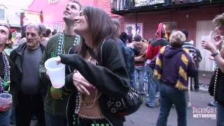 Big Ass Titties get Flashed for Beads at Mardi Gras 11