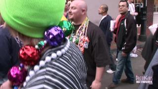 Big Ass Titties get Flashed for Beads at Mardi Gras 3