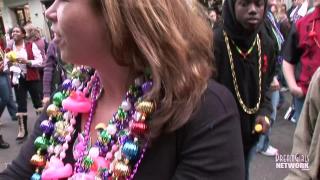 Big Ass Titties get Flashed for Beads at Mardi Gras 6