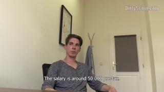 BIGSTR - Skinny Czech Twink Pounded on Office Desk 5