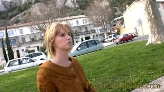 Blonde French Mom Pickup and Anal Fuck 1