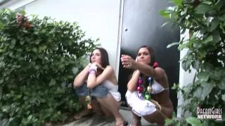 Wild Day Party with Lots of Tits and Girls Peeing in Public 4