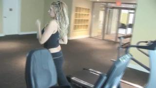 Big Titty Blondie Fucked after the Gym Session and get Cum Covered 5