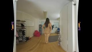 Busty VR Girl Invites you into her Changing Room for a Sexy Striptease 5