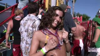 Spring Break Freaks Show Tits and Party