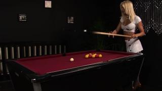 Blonde Chick Play with Balls 1