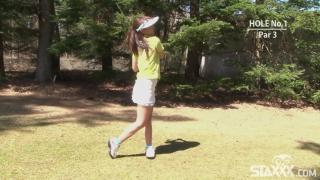 Cute Asian Teen Girls Play a Game of Strip Golf 7