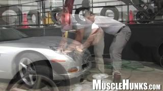 Hot Muscle Man Car Wash 2