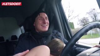 LETSDOEIT - German Picked up Babe Lullu Gun Risky Public Bus Sex 8