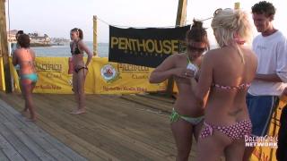 Bikini Contest Turns into Wild Strip Show Part 2 7
