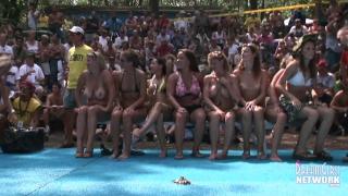Amateur Stripping Contest at a Nudist Resort 1