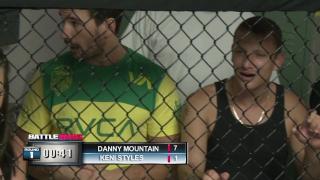 Blondie round Girl Gets Pussy Knock down by MMA Fighters inside the Ring 3