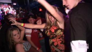 Dancing & Upskirts at Crowded Spring Break Night Club 5