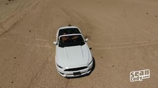 Seancody.com - Brysen and Blake Fuck in a Cabrio in the Desert 2