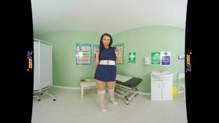 Beautiful Busty Virtual Reality Nurse in Uniform Striptease 2