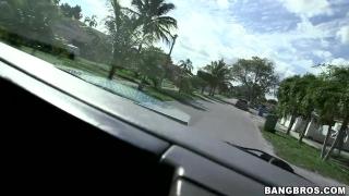 BANGBROS - Big Booty Blonde Carter Cruise in Miami for Reverse Bang Bus 12