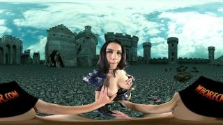 Valentina Nappi as your Virtual Death Knight in Whorecraft Cosplay Parody 5