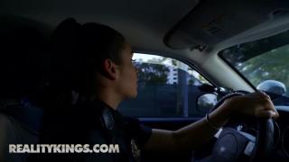 Reality Kings - Dirty Phat Ass Miami Cop Cuffs herself a Big Cock 2