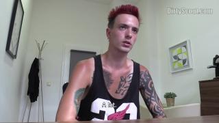 BIGSTR - Punk Amateur Dude Rides Hard Cock for Money 7