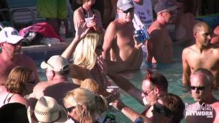 Horny Cougars Party Naked at Wild Pool Bar 8