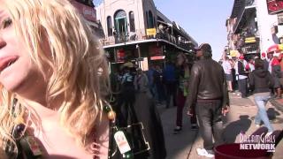 Daytime Flashing from the Heart of Bourbon St Mardi Gras 7