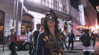 Party Girls Show Huge Tits on Bourbon St in new Orleans 10