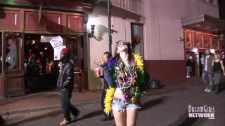 Party Girls Show Huge Tits on Bourbon St in new Orleans 11