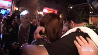 Party Girls Show Huge Tits on Bourbon St in new Orleans 2