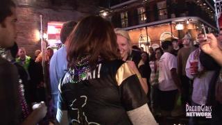 Party Girls Show Huge Tits on Bourbon St in new Orleans 3