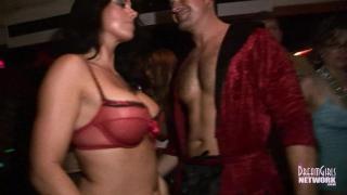 Costumed Swingers Show Tits & Pussy at Fantasy Fest 3