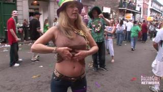 Wives Girlfriends Sisters & Mom's all Show Tits during Mardi Gras