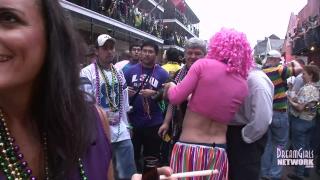 Wives Girlfriends Sisters & Mom's all Show Tits during Mardi Gras 8