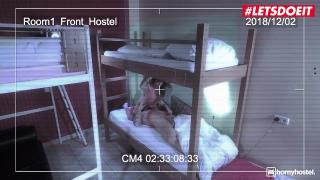 LETSDOEIT - Horny Backpacker Silvia Dellai Bangs Angry Hostel Customer 10