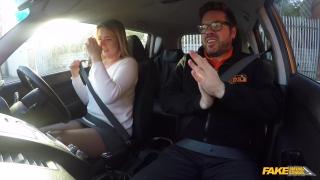 FakeHub - Czech Babe Fucked Hard by her Driver Instructor in Car 3