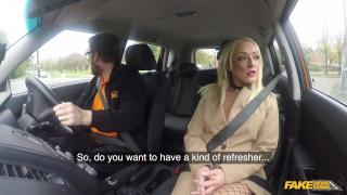 FakeHub - Blonde British Bouncing on her Driving Instructors Big Cock 1