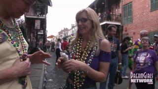 Horny Cougars will do anything for Beads at Mardi Gras 2
