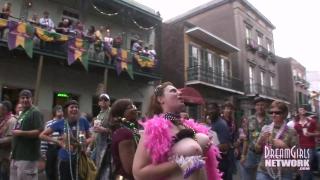 Horny Cougars will do anything for Beads at Mardi Gras 6
