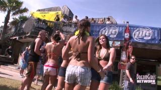 Freaky Girls get Naked in the VIP of Spring Break Party 4