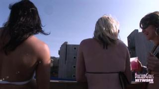 Freaky Girls get Naked in the VIP of Spring Break Party 7