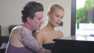 BABES-COM - Burning Hot Cecilia Scott cannot Focus on her Piano Lessons 2