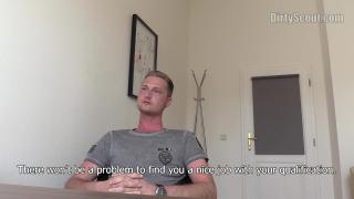 BIGSTR - Blonde Hunk instead of an Interview Gets a Dick in his Ass 4