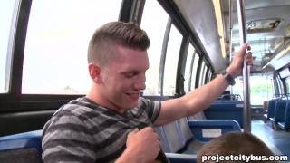 BANGBROS - Anal Sex Suprise in a City Bus with Joey Soto & John Jammen 6