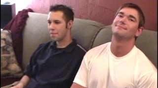 Muscular Jock Gets Sticks Thick Cock in Young Bubble Butt College Guy 1