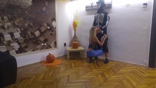 MugurPorn Series Episode 3 Halloween Scares Starring Rebecca Volpetti 4