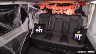 VIP SEX VAULT - Halloween Horny Cop Jasmine Jae Fucks Scared Taxi Driver 3