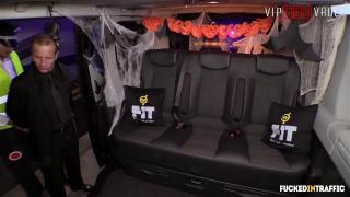 VIP SEX VAULT - Halloween Horny Cop Jasmine Jae Fucks Scared Taxi Driver 4
