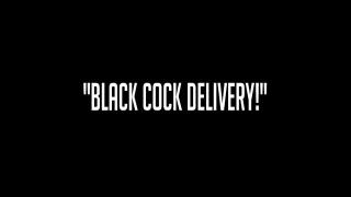Carmen Valentina get her Big Black Cock Delivery! 1