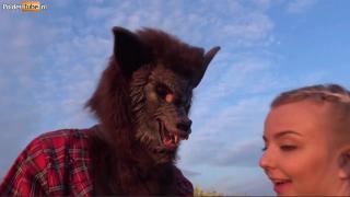 Halloween Big Tit Hot Blonde MILF Gets Fucked Hard by a Werewolf in Public 2